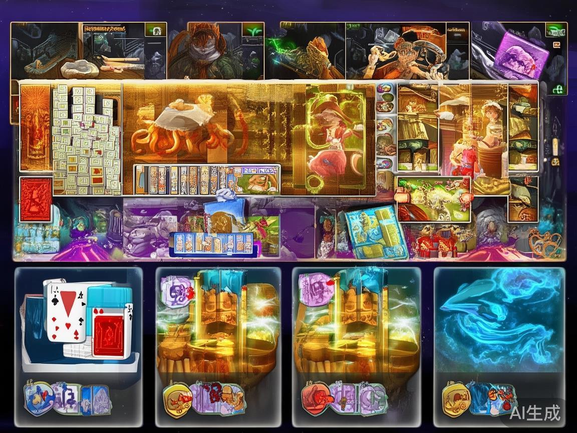 新版51机火棋牌最突出的特点，莫过于其丰富的游戏玩